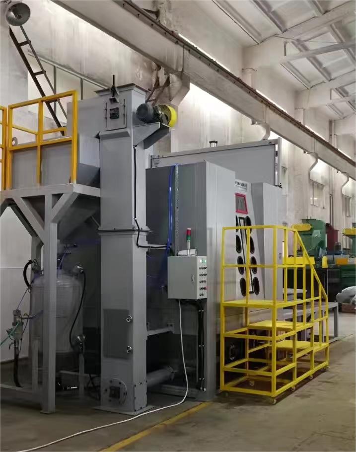 阿拉尔选择高效喷砂设备，提升产品表面质感