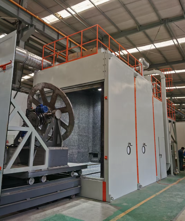 阿拉尔喷砂机环保改造 符合行业排放标准