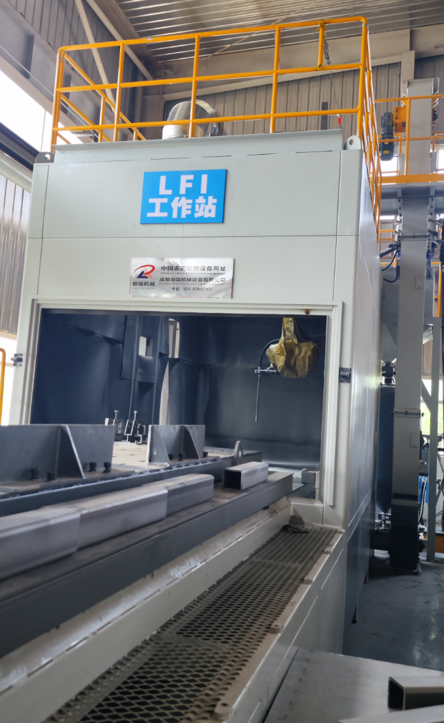 阿拉尔喷砂机自动化改造 提升生产线产能